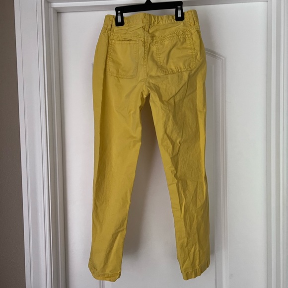 Gap yellow girls pants. Girl size 10 - Picture 1 of 9
